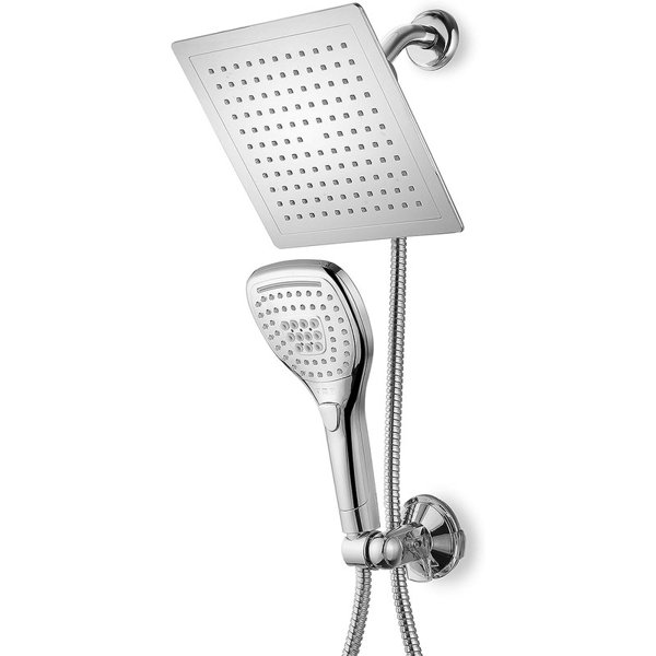 Aster Form Corp Rain Dual Shower Head 2 5 Gpm Gpm Wayfair Canada